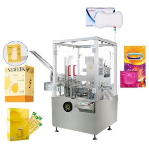 Cosmetic Perfume Vials Mask Bar Soap Carton Box Packaging Machine