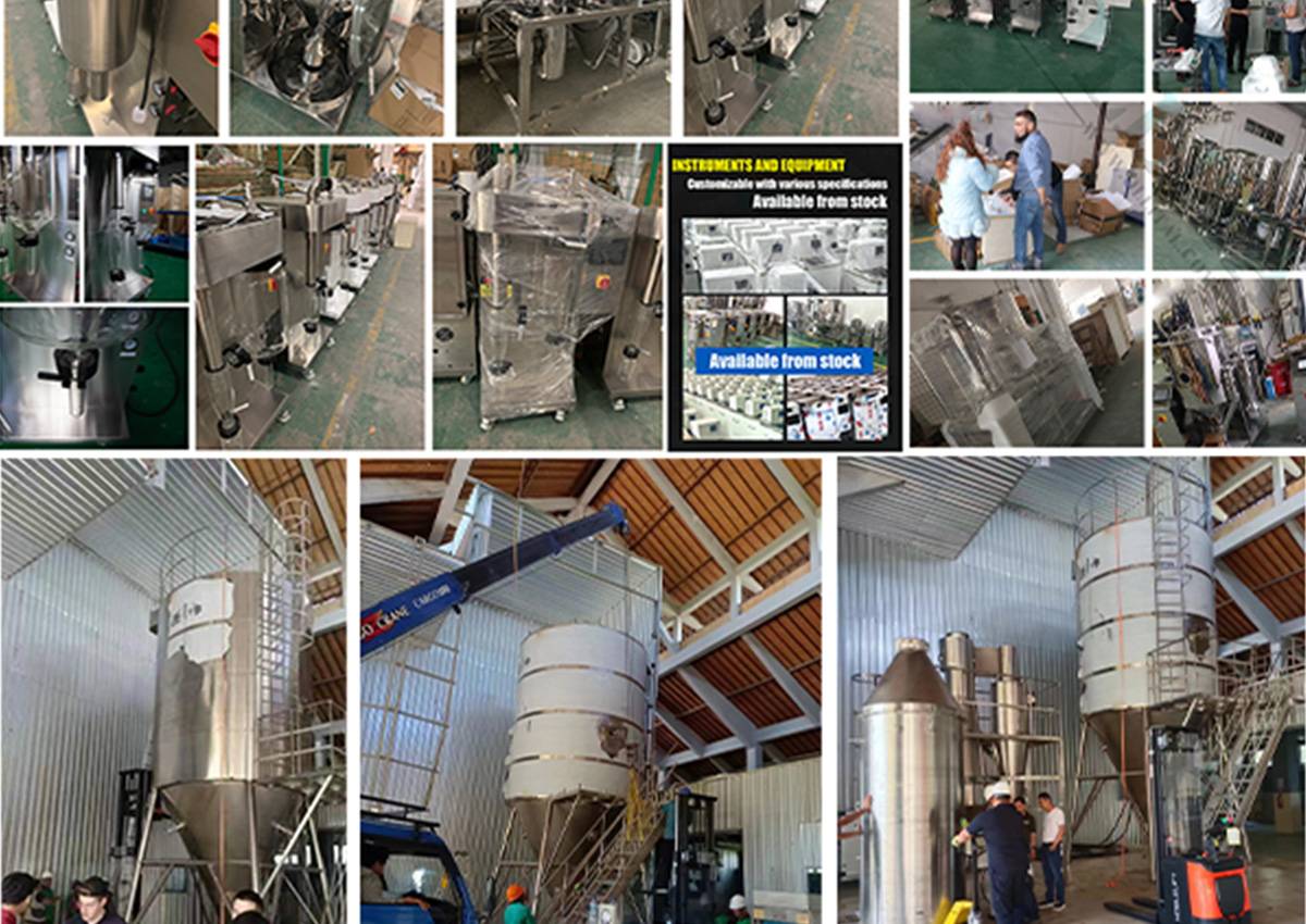 Application of spray dryer in food additive production